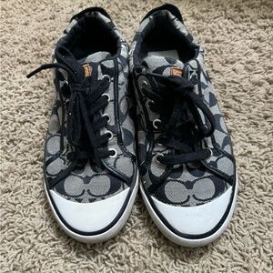 Coach Black and Gray Women's Sneakers